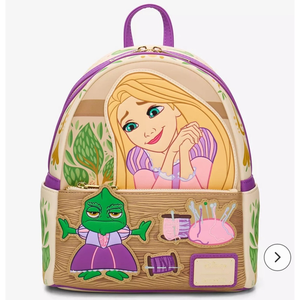 Loungefly Disney( Box lunch Exclusive Tangled Rapunzel & Pascal Dress HT New!